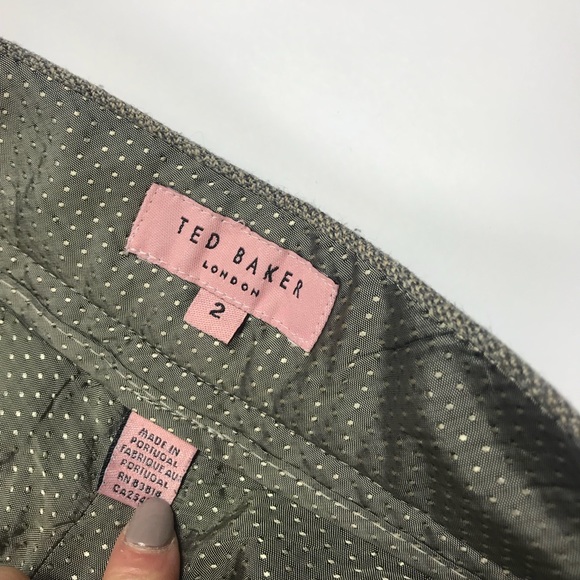 TED BAKER Tweed Trouser Pants - Picture 3 of 6